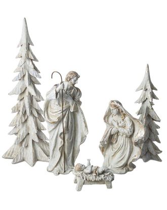 Glitzhome Handmade Holy Family Figurine Set