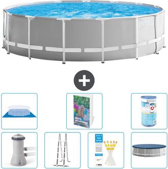 Intex Piscina Prism Frame Redonda - 457x122 Cm - 8-piezas S594