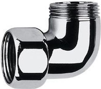 GROHE Toebehoren aansluitknie 3/4 bu. x 3/4 moer chroom