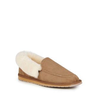 Emu Mens Platinum Murray Fold Down Slipper In Chestnut