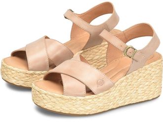 Born Moriah Womens Sandals Natural : 10 M, Leather/Rubber/Textile
