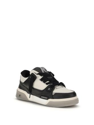 Represent Mens Studio Sneakers Black-Vintage White Black/vintage