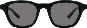 Montblanc Grey Square Mens Sunglasses MB0384S 001 50