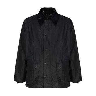 Barbour Chaqueta Cl&aacute;sica Bedale de Cera - Jackets - Mujer - Azul - 2XS