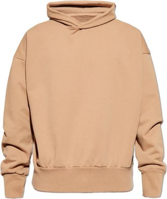 Fear of God De Hoodie - Heren - Hoodies - Beige - M - Katoen - Hoodies & sweatvesten