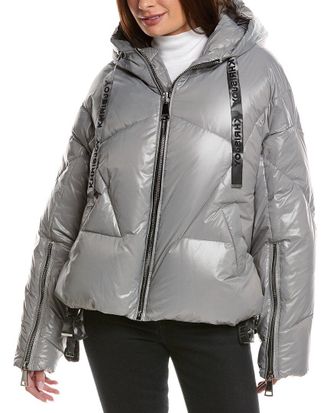 Khrisjoy Khrisjoy Khris Iconic Shiny Puffer Jacket