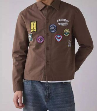 Students Claude Chore Jacket In Brown