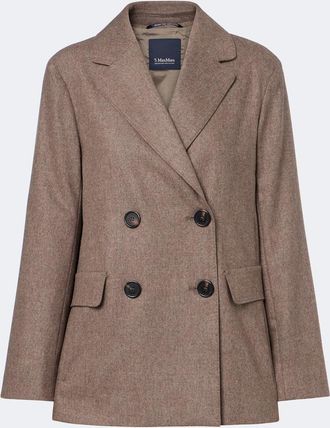 Max Mara Double-breasted wool blazer