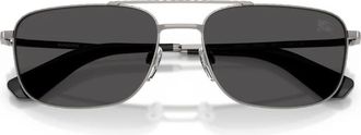 Burberry Sunglasses, unisex, Gray, Size: 59 MM Occhiali da sole