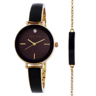 Anne Klein Classic Brown Dial Ladies Watch AK/3620PLST