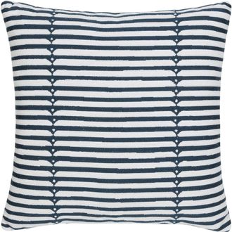 Elaine Smith Sincerity Indoor & Outdoor Woven Accent Pillow in Denim at Nordstrom, Size 12X20