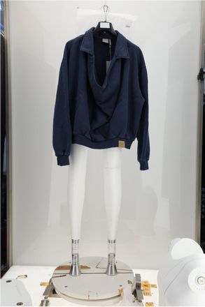Dior Mens Sweatshirt Felpa Blue Cotton Sweatshirts Sweater