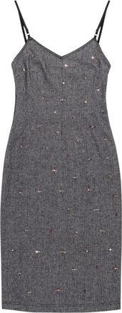 Nenette Abito - Dames - Casual kleedjes - Grijs - S - Kleedjes
