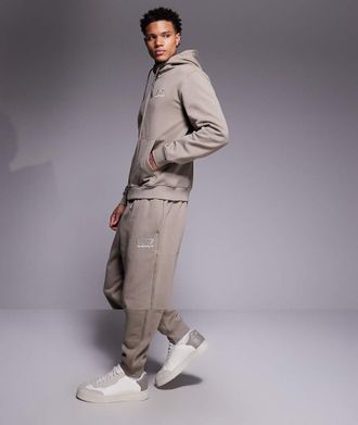 Emporio Armani Armani - EA7 Train Visability - Tuta sportiva beige-Neutro