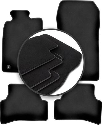 OEM Alfombrillas Premium Para Mercedes Clk W208 Coup&eacute; (1997-2003)