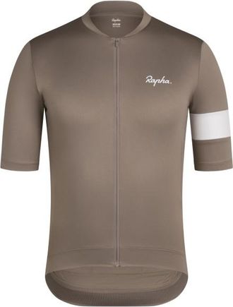 Rapha Core Jersey Velotrikot f&uuml;r Herren | braun