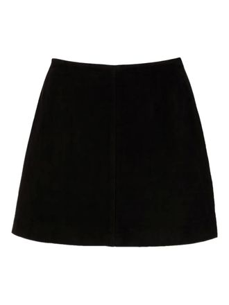 By Malene Birger Nola suede mini skirt - Black