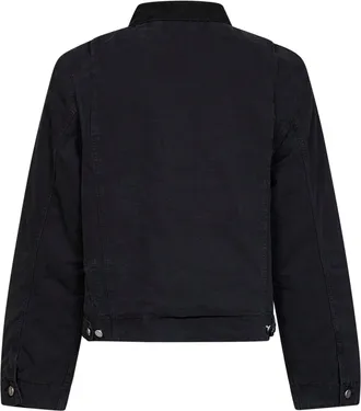 Represent Mens Jacket The Work Black Cotton Denim Bomber