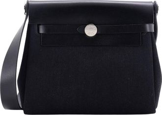 Herm&egrave;s Herbag Zip Toile And 20 (Authentic Pre-Loved)