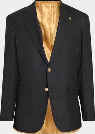 Stefano Ricci Men & apos;s Wool Two-Button Sport Coat