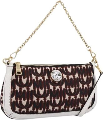 Miu Miu Pre-owned Mini Shoulder Bag - Dames - Vintage Mini Tas - Bruin - ONE Size - Leer - Vintage
