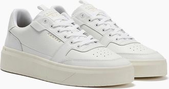 Cruyff Mens Cruyff Endorsed Pro Mens White Trainers - Size: 11