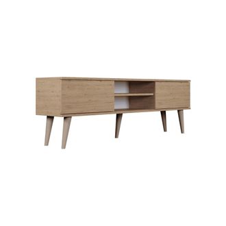 Petits Meubles Mueble TV estratificado marr&oacute;n