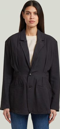 G-Star Cinched Blazer - Zwart - Dames