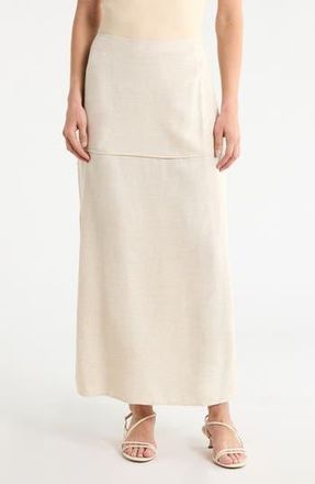 Parker Column Skirt in Fine Linen at Nordstrom Rack, Size X-Large