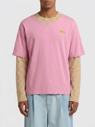 Marni T-shirt in misto cotone a righe