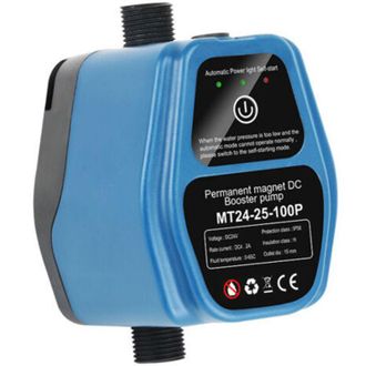 OEM Bomba De Refuerzo De Presi&oacute;n De Agua De 100 W, 24 V, 25 L, Ip56, Con Sensor Inteligente, Ducha Autom&aacute;tica, 100-240 V -crezuo