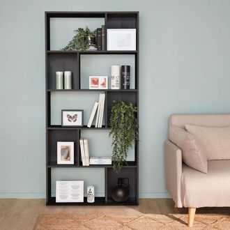 Sweeek Sweeek - Libreria a 5 ripiani con 10 vani