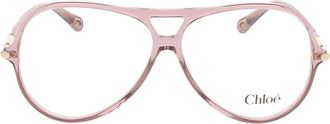 Chlo&eacute; Montura Aviador - Accessories - Mujer - Rosa - ONE SIZE