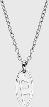 Diesel Stainless steel pendant necklace - Necklaces - Unisex - Silver