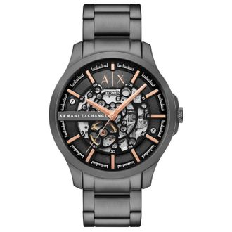 A|X Armani Exchange Mens Hampton Black Dial Watch
