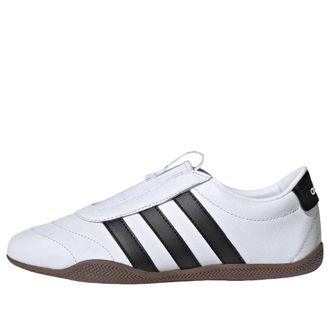 adidas (WMNS) adidas Grand Court LO Slip-on White Black Gum KI4659