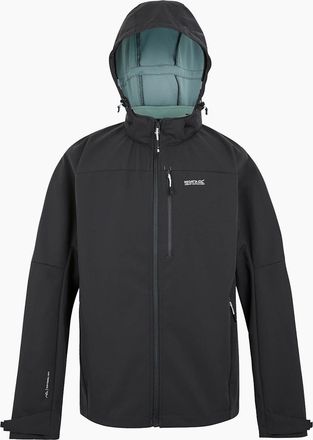 Regatta Mens Regatta Mens Arana Waterproof Soft Shell Jacket - Black - Size: Regular/36
