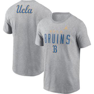 Jordan Brand Mens Jordan Brand Heather Gray UCLA Bruins Campus 2-Hit Primary Mascot T-Shirt at Nordstrom, Size Xx-Large