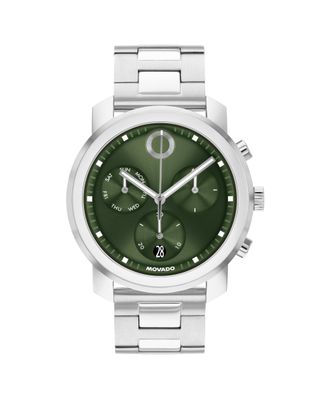 Movado Trend Propel Chronograph Quartz Green Dial Mens Watch 3601351