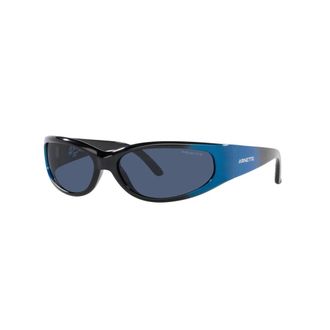 Arnette Black Blue Catfish Sunglasses - male - Arnette - Sunglasses - Blue - 62 MM - Accessories