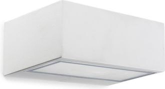 Leds - C4 Leds-c4 - Aplique Ip44 Nemesis Aluminium 70170mm R7s 100w Blanco 1498lm
