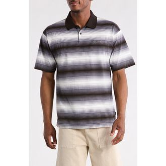 Vans Molino Shadow Stripe Polo in Steel Shadow at Nordstrom, Size Xx-Large