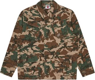 Icecream Giacca con stampa camouflage - Verde