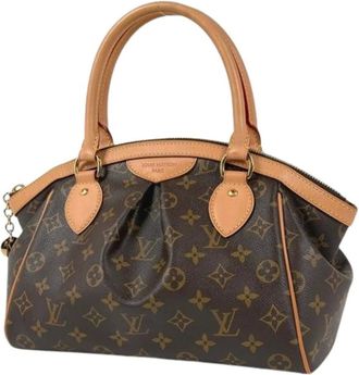 Louis Vuitton Pre-owned Monogram Handtas - Dames - Pre-owned - Bruin - Maat: ONE Size Zijde