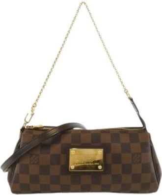 Louis Vuitton Pre-owned Shoulder Bags, female, Brown, Size: ONE SIZE Pre-owned Vintage Damier Shoulder Bag