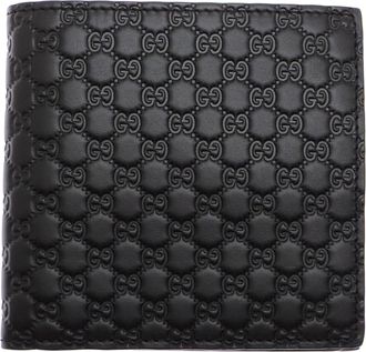 Gucci Black Leather Wallet (Bi-Fold) (Pre-Owned)
