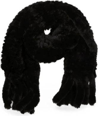 Pinko Sjaal - Dames - Sjaals - Zwart - ONE Size - Nylon - Accessoires