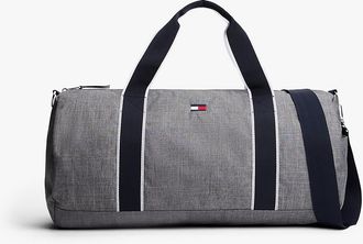 Tommy Hilfiger Tommy Flag Soft Heathered Duffle Bag - Grey