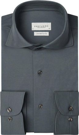 Profuomo Dresshemd Ppxh 10032O - Heren - Casual Overhemden - Blauw - 3XL - Denim - Overhemden