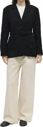 All : Row The Mercer Blazer In Black